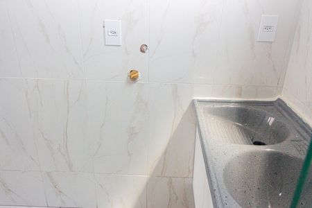 Studio para alugar com 36m², 1 quarto e sem vaga Studio para alugar com 36m², 1 quarto e sem vagaBanheiro/Área de Serviço