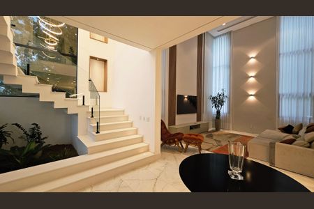 Casa de condomínio à venda com 408m², 4 quartos e 8 vagas Casa de condomínio à venda com 408m², 4 quartos e 8 vagasSala