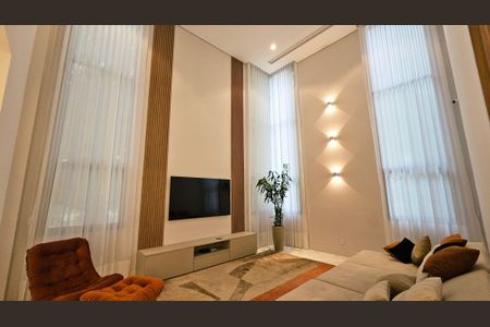 Sala de casa de condomínio à venda com 4 quartos, 408m² em Caxambu, Jundiaí