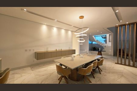 Sala de casa de condomínio à venda com 4 quartos, 408m² em Caxambu, Jundiaí