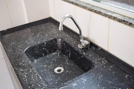 Cozinha de apartamento para alugar com 2 quartos, 37m² em Chácara Santo Antônio (zona Leste), São Paulo