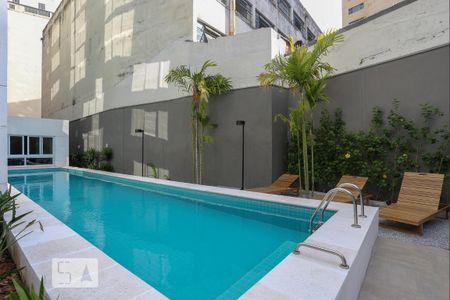 Studio para alugar com 22m², 1 quarto e sem vagaÁrea comum - Piscina