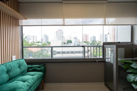 Varanda de kitnet/studio para alugar com 1 quarto, 24m² em Vila Clementino, São Paulo