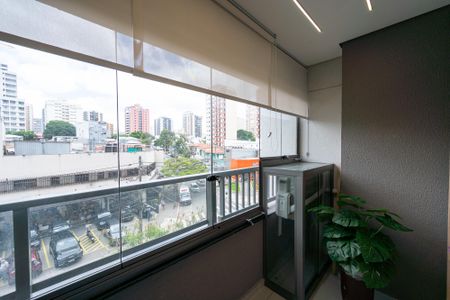 Varanda de kitnet/studio para alugar com 1 quarto, 24m² em Vila Clementino, São Paulo