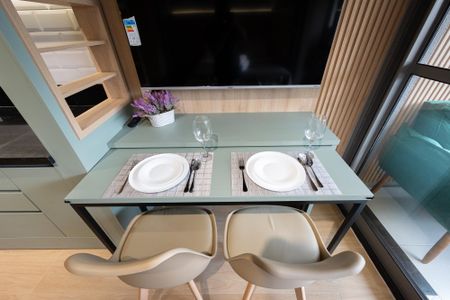 Studio para alugar com 24m², 1 quarto e sem vaga Studio para alugar com 24m², 1 quarto e sem vagaCozinha