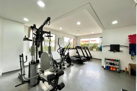 Apartamento para alugar com 158m², 3 quartos e 2 vagas Apartamento para alugar com 158m², 3 quartos e 2 vagasÁrea comum - Academia