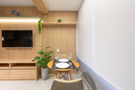 Studio para alugar com 24m², 1 quarto e sem vagaSala/Quarto