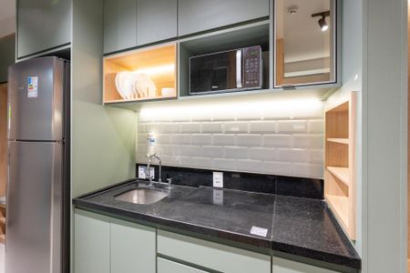 Studio para alugar com 24m², 1 quarto e sem vagaCozinha