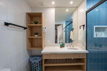 Studio para alugar com 24m², 1 quarto e sem vagaBanheiro Social