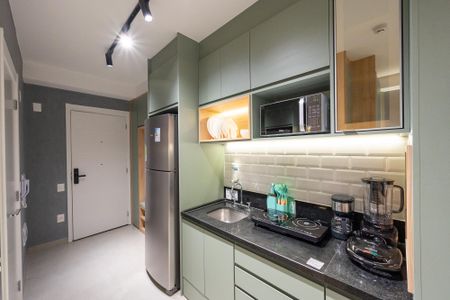 Studio para alugar com 24m², 1 quarto e sem vagaCozinha