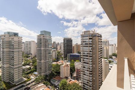 Apartamento para alugar com 39m², 1 quarto e 1 vagaVaranda do quarto