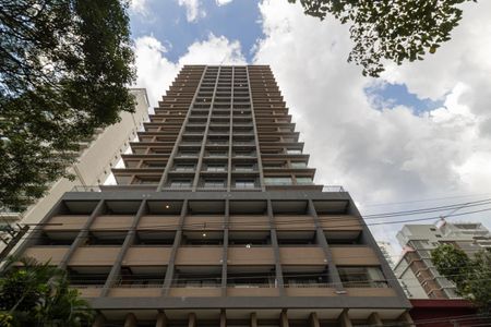 Apartamento para alugar com 39m², 1 quarto e 1 vagaFachada do Prédio