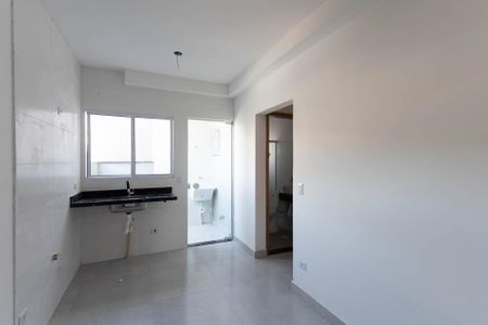 Sala / Cozinha  de apartamento para alugar com 2 quartos, 44m² em Vila Ede, São Paulo