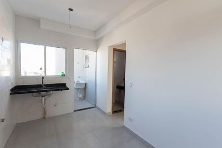 Sala / Cozinha  de apartamento para alugar com 2 quartos, 50m² em Vila Ede, São Paulo