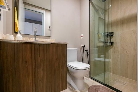 Studio para alugar com 33m², 1 quarto e sem vagaBanheiro