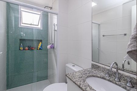 banheiro social_1 de apartamento à venda com 2 quartos, 68m² em Vila Gumercindo, São Paulo