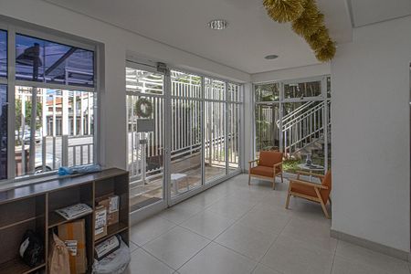 Apartamento à venda com 68m², 2 quartos e 1 vagahall de entrada na portaria_1