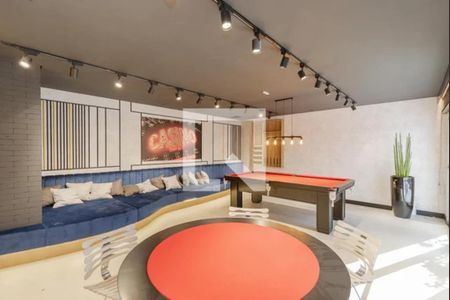 Studio à venda com 32m², 1 quarto e sem vaga Studio à venda com 32m², 1 quarto e sem vagaSalão de jogos