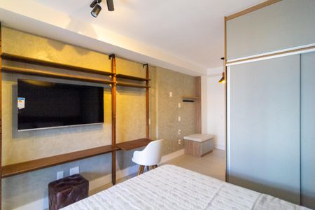 Studio à venda com 32m², 1 quarto e sem vaga Studio à venda com 32m², 1 quarto e sem vagaQuarto