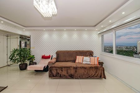 Sala de apartamento à venda com 1 quarto, 80m² em São Sebastião, Porto Alegre