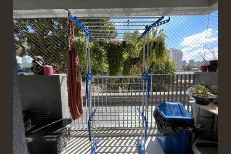 Varanda de apartamento à venda com 2 quartos, 57m² em Ferreira, São Paulo