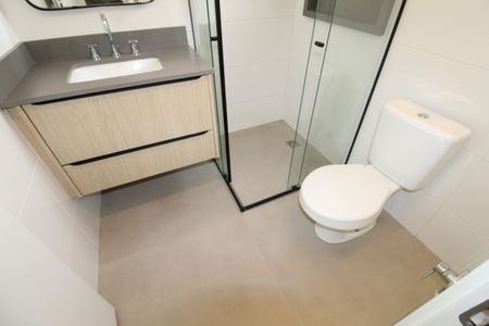 Apartamento para alugar com 94m², 1 quarto e 2 vagasBanheiro da Suíte