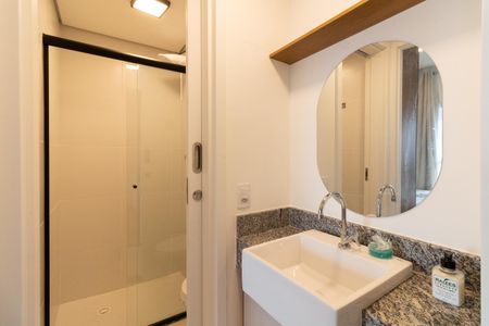Apartamento para alugar com 32m², 1 quarto e 1 vaga Apartamento para alugar com 32m², 1 quarto e 1 vagaBanheiro