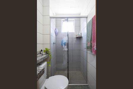 Banheiro social de apartamento para alugar com 2 quartos, 44m² em Bandeirantes (pampulha), Belo Horizonte