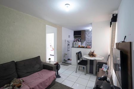 Sala de apartamento à venda com 2 quartos, 45m² em Bom Jesus, Contagem