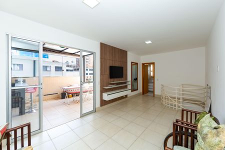 SALA de apartamento à venda com 2 quartos, 130m² em Buritis, Belo Horizonte