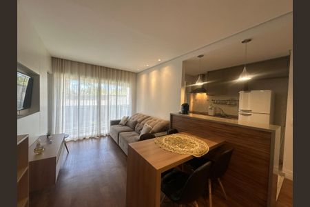 Sala de apartamento para alugar com 1 quarto, 50m² em Melville Empresarial Ii, Barueri
