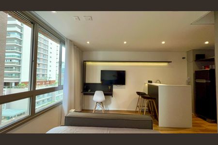 Studio para alugar com 26m², 1 quarto e sem vaga Studio para alugar com 26m², 1 quarto e sem vagaQuarto