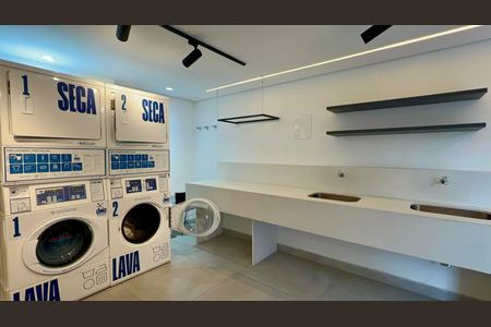 Studio para alugar com 26m², 1 quarto e sem vaga Studio para alugar com 26m², 1 quarto e sem vagaLavanderia