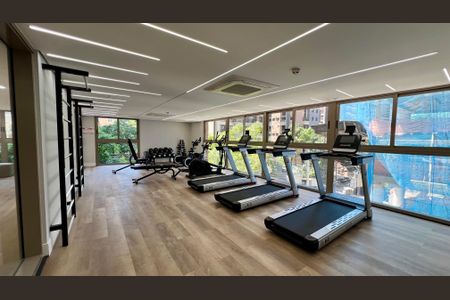 Studio para alugar com 26m², 1 quarto e sem vaga Studio para alugar com 26m², 1 quarto e sem vagaAcademia