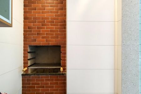 Área comum - Churrasqueira de apartamento para alugar com 2 quartos, 75m² em Maracanã, Praia Grande