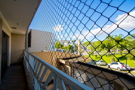 Varanda da sala de apartamento à venda com 3 quartos, 97m² em Vila Valparaíso, Santo André