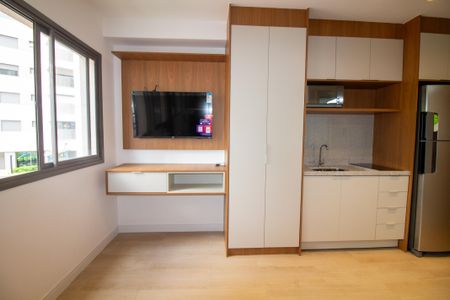 Studio para alugar com 25m², 1 quarto e sem vaga Studio para alugar com 25m², 1 quarto e sem vagaSala / Quarto - Studio