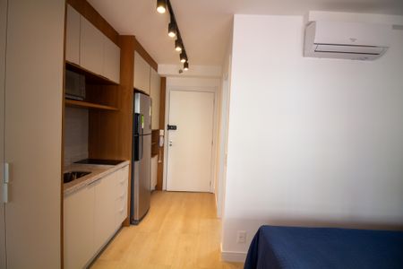 Studio para alugar com 25m², 1 quarto e sem vaga Studio para alugar com 25m², 1 quarto e sem vagaCozinha