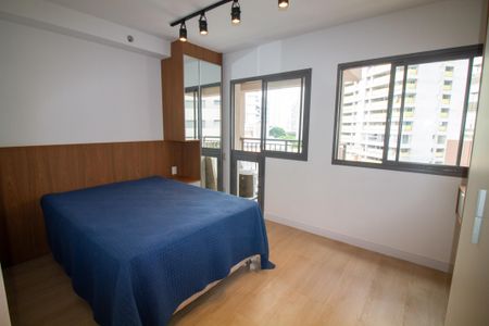 Sala / Quarto - Studio de kitnet/studio para alugar com 1 quarto, 25m² em Santo Amaro, São Paulo