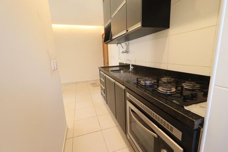 Cozinha de apartamento para alugar com 1 quarto, 52m² em Nova Aliança, Ribeirão Preto