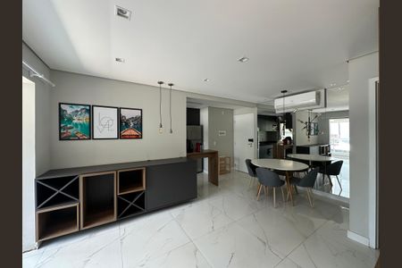 Sala de apartamento à venda com 1 quarto, 67m² em Empresarial 18 do Forte, Barueri