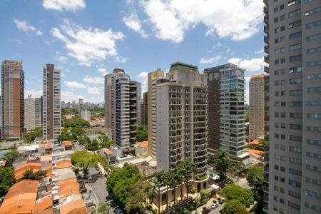 Vista da Varanda da Sala de apartamento para alugar com 1 quarto, 48m² em Paraíso, São Paulo