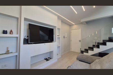 Sala  de apartamento à venda com 2 quartos, 105m² em Jardim Bela Vista, Santo André