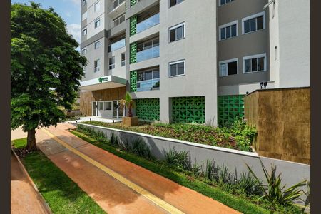 Apartamento para alugar com 68m², 2 quartos e 1 vagaFachada e portaria