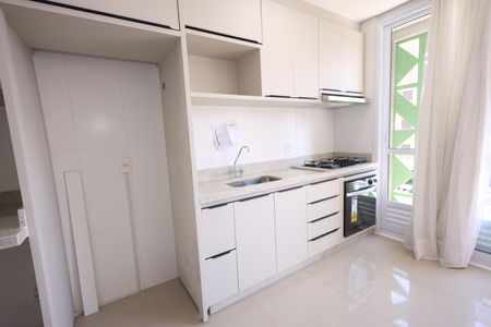 Cozinha de apartamento para alugar com 2 quartos, 68m² em Setor Pedro Ludovico, Goiânia
