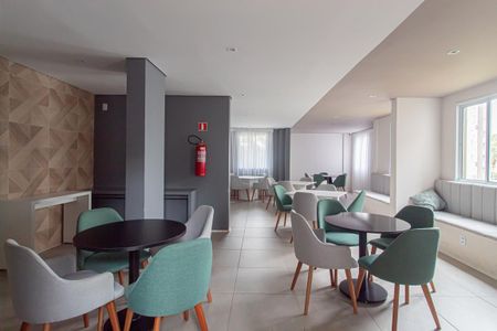 Apartamento para alugar com 40m², 2 quartos e 1 vagaÁrea comum - Salão de festas