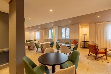 Apartamento para alugar com 40m², 2 quartos e 1 vagaÁrea comum - Salão de festas