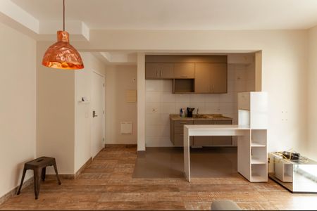 Sala de apartamento à venda com 1 quarto, 47m² em Várzea da Barra Funda, São Paulo