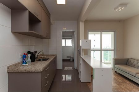 Apartamento para alugar com 47m², 1 quarto e 1 vagaCozinha Americana