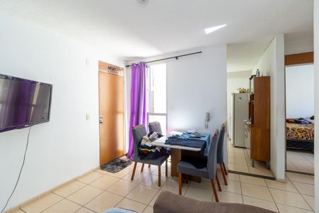 Sala de apartamento para alugar com 2 quartos, 44m² em Bom Sucesso, Belo Horizonte